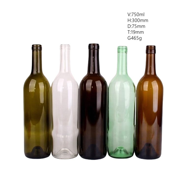 Round Red Wine Packaging Bottle (6)