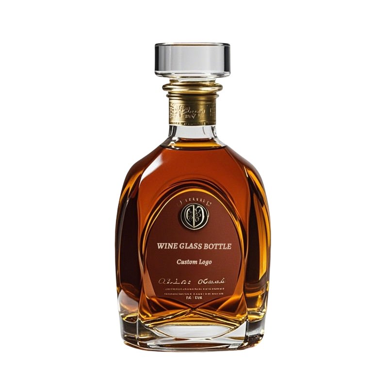 Vodka Rum Whiskey Glass Liquor Bottle (3)